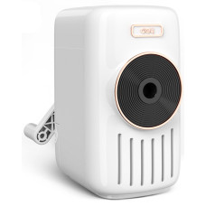 Точилка для карандашей механическая Deli 71165A/white 1 отверстие пластик белый