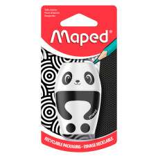 Точилка для карандашей ручная Maped Shakky 34012 1 отверстие ассорти блистер