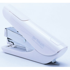 Степлер настольный Kw-Trio 05013-WHT Half strip Air touch 24/6 24/8 26/6 26/8 (60листов) белый 100скоб пластик