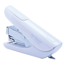 Степлер Kw-Trio 0556A-WHT Half strip Air touch 24/6 24/8 26/6 26/8 (40листов) белый 100скоб пластик коробка