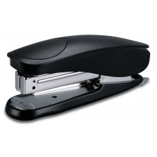 Степлер Kw-Trio 5566BLACK Half-strip Pollex 24/6 26/6 (20листов) встроенный антистеплер черный 105скоб