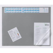Настольное покрытие Durable (7204-10) 52x65см серый нескользящая основа прозрачный верхний слой