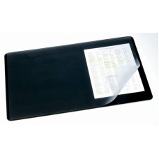 Настольное покрытие Durable (7202-01) 53x40см черный нескользящая основа прозрачный верхний слой