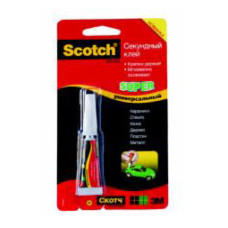 Клей секундный 3M Scotch SG-1 7000039498 3гр блистер