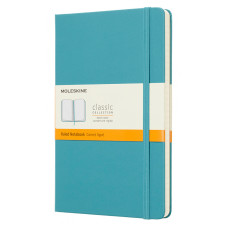 Блокнот Moleskine CLASSIC QP060B35 Large 130х210мм 240стр. линейка твердая обложка голубой