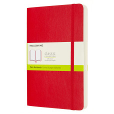 Блокнот Moleskine CLASSIC SOFT EXPENDED QP618EXPF2 Large 130х210мм 400стр. нелинованный мягкая обложка красный