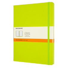 Блокнот Moleskine CLASSIC QP090C2 XLarge 190х250мм 192стр. линейка твердая обложка лайм