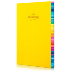 Блокнот Deli 3183YELLOW 205х143мм искусст. кожа 112л желтый