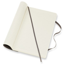 Блокнот Moleskine CLASSIC SOFT QP616P14 Large 130х210мм 192стр. линейка мягкая обложка коричневый