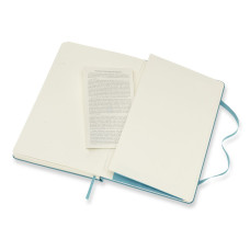 Блокнот Moleskine CLASSIC QP062B35 Large 130х210мм 240стр. нелинованный твердая обложка голубой