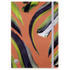Блокнот Moleskine LIMITED EDITION YEAR OF THE TIGER LECNYTIGCLT A4 обложка текстиль 288 линейка подар.кор. желтый Tiger print