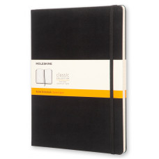 Блокнот Moleskine CLASSIC QP090 XLarge 190х250мм 192стр. линейка твердая обложка черный