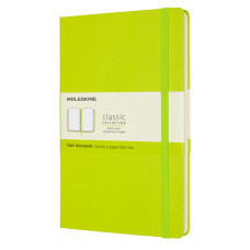 Блокнот Moleskine CLASSIC QP062C2 Large 130х210мм PP 240стр. нелинованный твердая обложка лайм