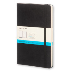 Блокнот Moleskine CLASSIC QP066 Large 130х210мм 240стр. пунктир твердая обложка черный