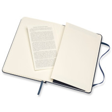 Блокнот Moleskine CLASSIC QP051B20 Medium 115x180мм 208стр. клетка твердая обложка синий