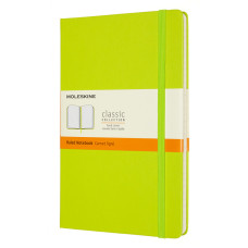 Блокнот Moleskine CLASSIC QP060C2 Large 130х210мм PP 240стр. линейка твердая обложка лайм