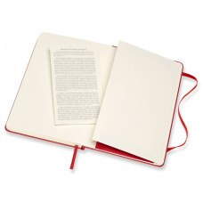 Блокнот Moleskine CLASSIC QP052F2 Medium 115x180мм 208стр. нелинованный твердая обложка красный