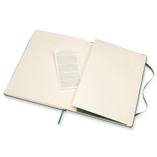 Блокнот Moleskine CLASSIC QP092K15 XLarge 190х250мм 192стр. нелинованный твердая обложка зеленый