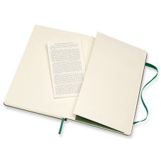 Блокнот Moleskine CLASSIC QP062K15 Large 130х210мм 240стр. нелинованный твердая обложка зеленый