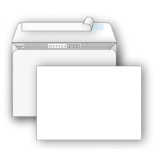 Конверт 3657 C4 229x324мм белый силиконовая лента 90г/м2 серая запечатка (pack:250pcs)