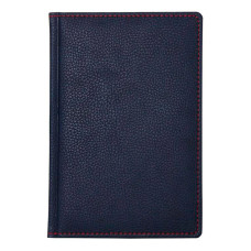 Записная книжка BIZON 852903 142х210мм искусст. кожа 120л линейка синий