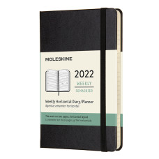 Еженедельник Moleskine CLASSIC WKLY Pocket 90x140мм 144стр. черный
