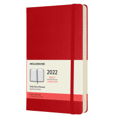 Ежедневник Moleskine CLASSIC Large 130х210мм 400стр. красный