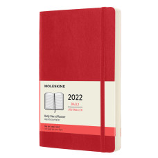 Ежедневник Moleskine CLASSIC SOFT Large 130х210мм 400стр. мягкая обложка красный