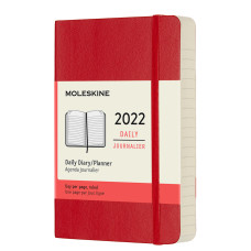 Ежедневник Moleskine CLASSIC SOFT Pocket 90x140мм 400стр. мягкая обложка красный