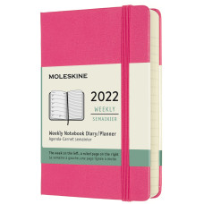 Еженедельник Moleskine CLASSIC WKNT Pocket 90x140мм 144стр. фуксия