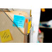Блок самоклеящийся бумажный 3M Post-it Original R330-OPB Зима 7100041088 76x76мм 100лист. неон голубой