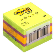 Блок самоклеящийся бумажный 3M Post-it Original 2051-ONG Весна 7100041037 51x51мм 400лист. ассорти 3цв.в упак.