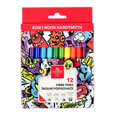 Фломастеры Koh-I-Noor 1002 771002AB23KS Вентилируемый 12цв.