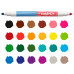 Фломастеры Carioca BI-COLOR 42269 12цв. двусторонние (6шт.)