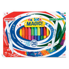 Фломастеры Carioca Stereo magic 41369 20цв.