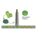 Фломастеры Carioca EcoFamily 43101 Jumbo смываемые 12цв. коробка с европодвесом