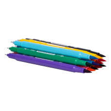 Фломастеры Deli EC151-12 Color Emotion 12цв. пластиковая коробка (12шт.)