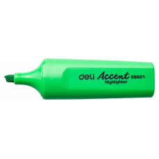 Текстовыделитель Deli Accent ES621GREEN Delight скошенный пиш. наконечник 1-5мм зеленый