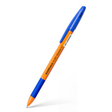 Ручка шариков. Erich Krause R-301 Orange Stick&Grip (39531) оранжевый d=0.7мм син. черн. линия 0.35мм резин. манжета