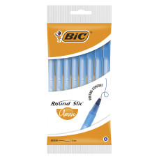 Набор ручек шариков. Bic Round Stic (928497) d=0.32мм пакет (8шт) 1стерж.