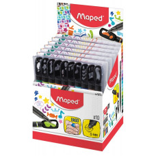 Набор ручек капиллярных Maped GRAPH PEP`S MANIA (749450) 0.4мм 10цв. +трафарет