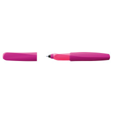 Ручка роллерн. Pelikan Office TwistClassy Neutral R457 (PL806305) Girly Rose в компл.:картридж 2шт с синими чернилами блистер