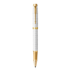 Ручка роллерн. Parker IM Premium T318 (2143646) Pearl GT подар.кор.