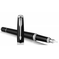Ручка перьев. Parker Urban Core F309 (1931592) Muted Black CT F сталь нержавеющая в компл.:картридж 1шт с синими чернилами подар.кор.конвертор/картриджи