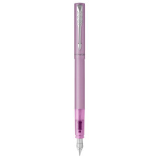 Ручка перьев. Parker Vector XL F21 (2159763) лиловый мет. F сталь нержавеющая в компл.:картридж 1шт с синими чернилами подар.кор.