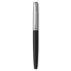 Ручка перьев. Parker Jotter Core F63 (2030947) Bond Street Black CT M сталь нержавеющая в компл.:1 синий картридж Quink Z11 увеличенного размера или 2 синих мини картриджа Quink Z17 MINI подар.кор.конвертор/картриджи