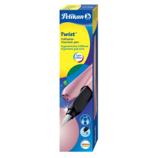 Ручка перьев. Pelikan Office Twist P457 (PL806251) Girly Rose M сталь нержавеющая карт.уп.