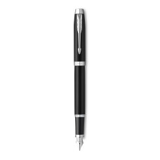 Ручка перьев. Parker IM Essential F319 (2143637) Matte Black CT F сталь нержавеющая в компл.:картридж 1шт с синими чернилами подар.кор.конвертор/картриджи