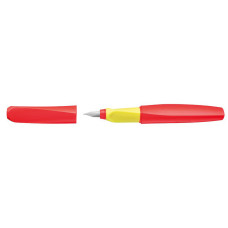Ручка перьев. Pelikan Office Twist Color Edition P457 (PL814959) коралловый неон M сталь нержавеющая карт.уп.