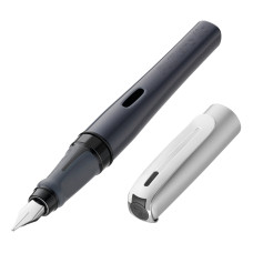 Ручка перьев. Pelikan Pelikano Up (PL802772) антрацитовый M для правшей карт.уп.
